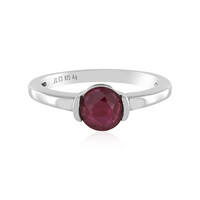 Madagascar Ruby Silver Ring