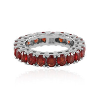 Tanzanian Ruby Silver Ring