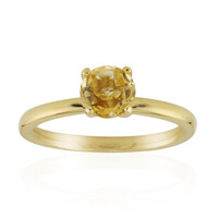 Citrine Silver Ring