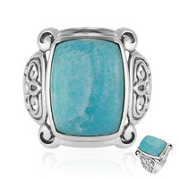 Amazonite Silver Ring (Art of Nature)