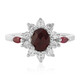 Ruby Silver Ring