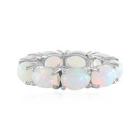 Welo Opal Silver Ring