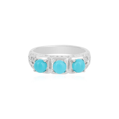 Sleeping Beauty Turquoise Silver Ring