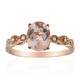 14K AAA Morganite Gold Ring (CIRARI)