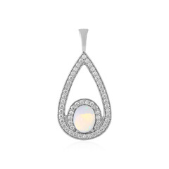 Welo Opal Silver Pendant