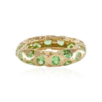 9K Tsavorite Gold Ring (de Melo)