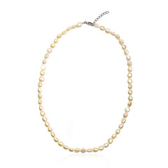 Freshwater pearl Silver Necklace (TPC)