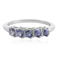 Tanzanite Silver Ring