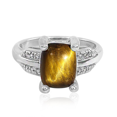 Tiger´s Eye Silver Ring