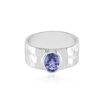 Tanzanite Silver Ring