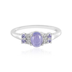 Tanzanite Silver Ring