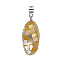 Mother of Pearl Silver Pendant