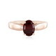 Mozambique Garnet Silver Ring