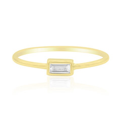 14K SI1 (G) Diamond Gold Ring