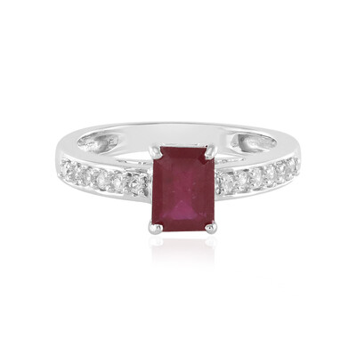 Madagascar Ruby Silver Ring