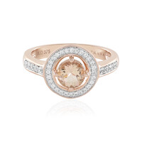 9K AAA Morganite Gold Ring (SUHANA)