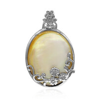 Mother of Pearl Silver Pendant (Art of Nature)