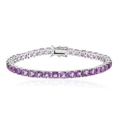 Amethyst Silver Bracelet