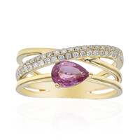 14K Pink Sapphire Gold Ring (CIRARI)