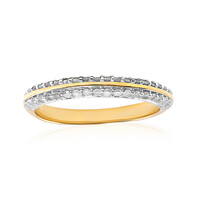 9K I4 (J) Diamond Gold Ring