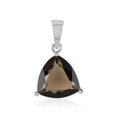 Smoky Quartz Silver Pendant