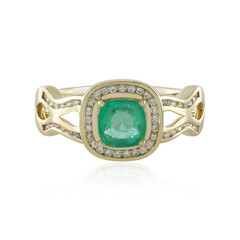 9K Zambian Emerald Gold Ring (de Melo)