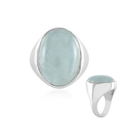 Brazilian Aquamarine Silver Ring