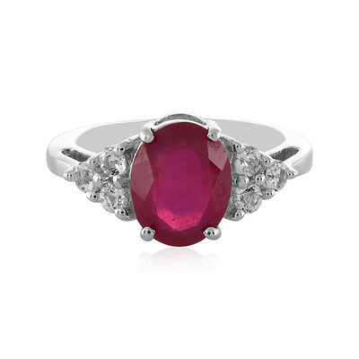 Madagascar Ruby Silver Ring