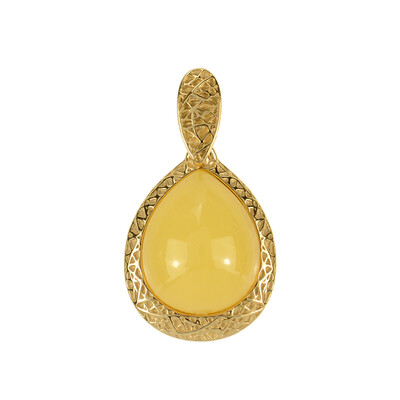 Baltic Amber Silver Pendant (dagen)