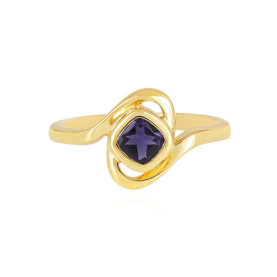 Iolite Silver Ring