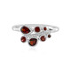 Mozambique Garnet Silver Ring