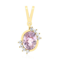 9K Patroke Kunzite Gold Pendant