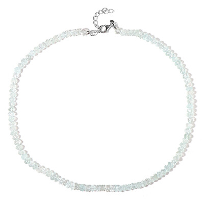 Brazilian Aquamarine Silver Necklace