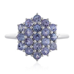 Tanzanite Silver Ring