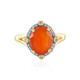 Carnelian Silver Ring