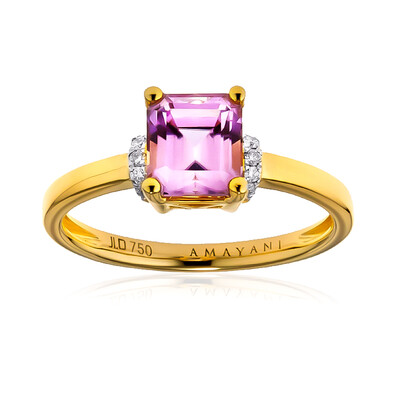 18K Pink Diaspore Gold Ring (AMAYANI)