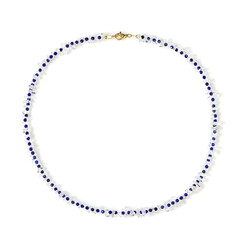 Lapis Lazuli Silver Necklace