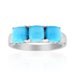 Sleeping Beauty Turquoise Silver Ring