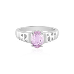 Kunzite Silver Ring