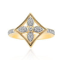 9K SI1 (G) Diamond Gold Ring