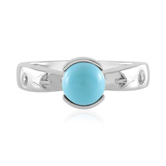 Sleeping Beauty Turquoise Silver Ring