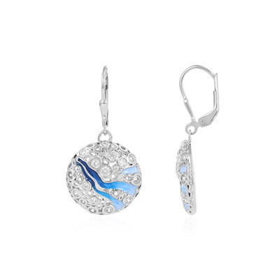 Zircon Silver Earrings (SAELOCANA)