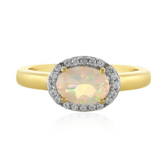 Welo Opal Silver Ring