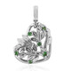 Tsavorite Silver Charm (Annette)