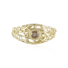 9K I2 Champagne Diamond Gold Ring (Ornaments by de Melo)