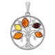 Baltic Amber Silver Pendant (dagen)