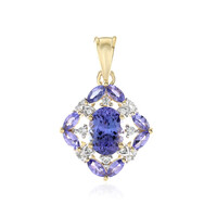 9K Tanzanite Gold Pendant