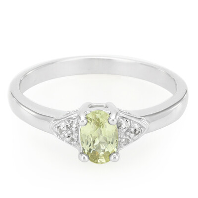 Chrysoberyl Silver Ring