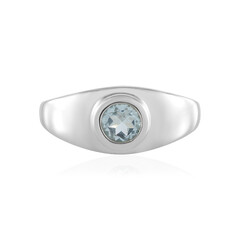 Brazilian Aquamarine Silver Ring