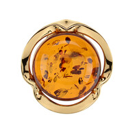 Baltic Amber Silver Pendant